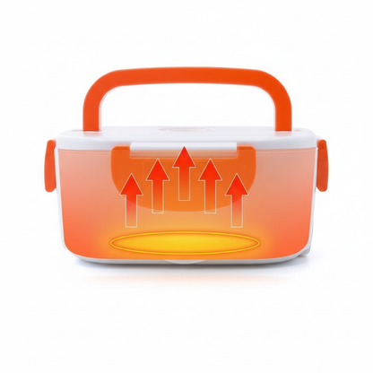 2025 New Electric Heating Lunch Box Portable Travel Car Bento Food Container  220V Fast Heating EU Plug Work Home Use